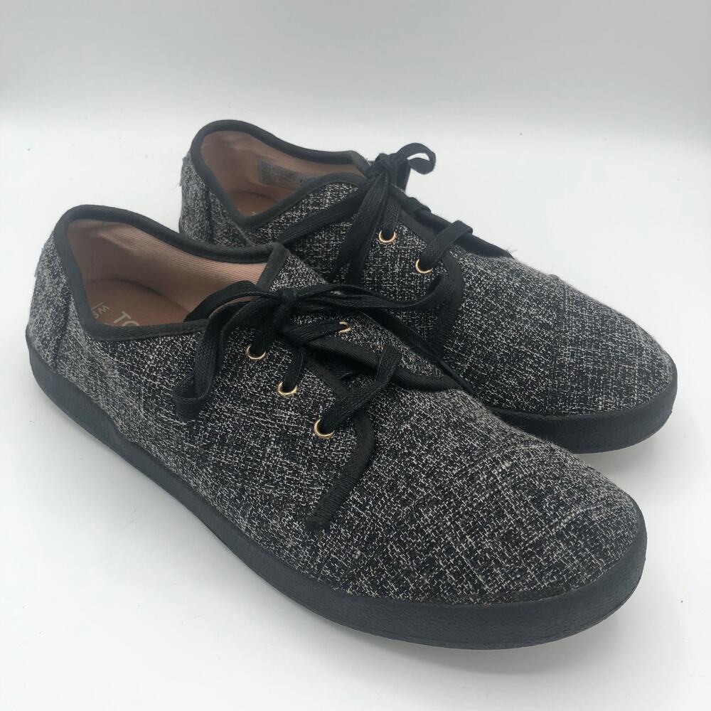 TOMS Paseo Lace Up Casual Comfort Shoes | Women's Size 9.5